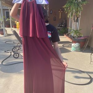 Teen formal dress. Only worn once for a wedding.